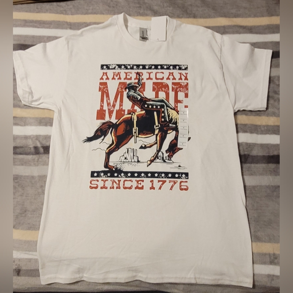 Cowboy Rodeo Tshirt Men Size M